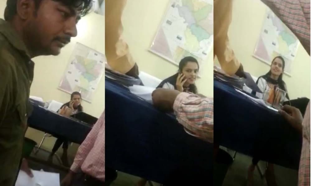 इटावा में नायब तहसीलदार के जाते ही उनकी पत्नी बन गईं साहब, फरियाद सुनीं-  फाइलें खंगाली, वीडियो हो गया वायरल