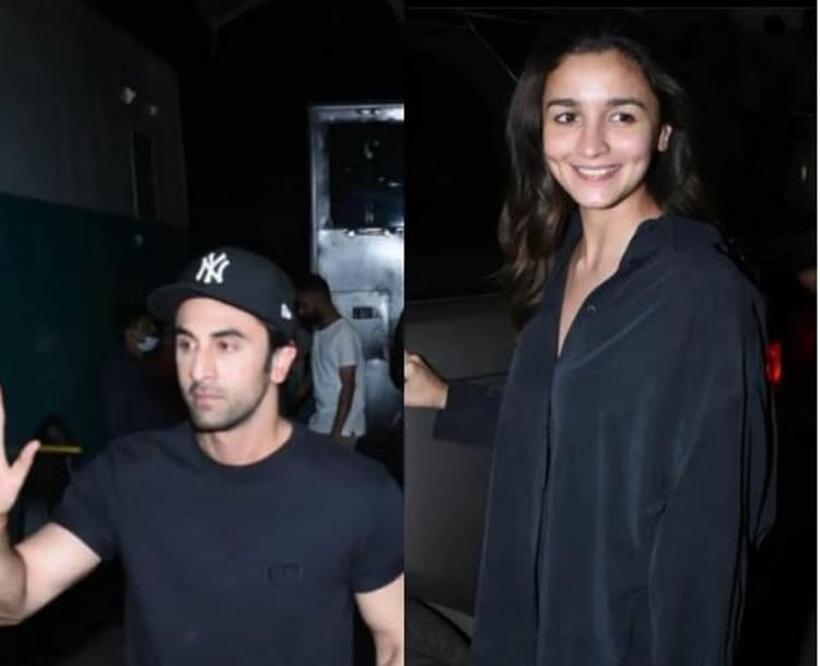 शादी के बाद पहली बार एक साथ नजर आए रणबीर कपूर-आलिया भट्ट, ब्लैक आउटफिट में ट्विनिंग करते दिखे कपल