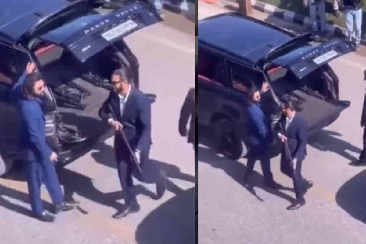 Animal फिल्म के सेट से रणबीर कपूर का वीडियो लीक, गैंगस्टर लुक में एक्टर को देख फैंस हुए एक्साइटेड