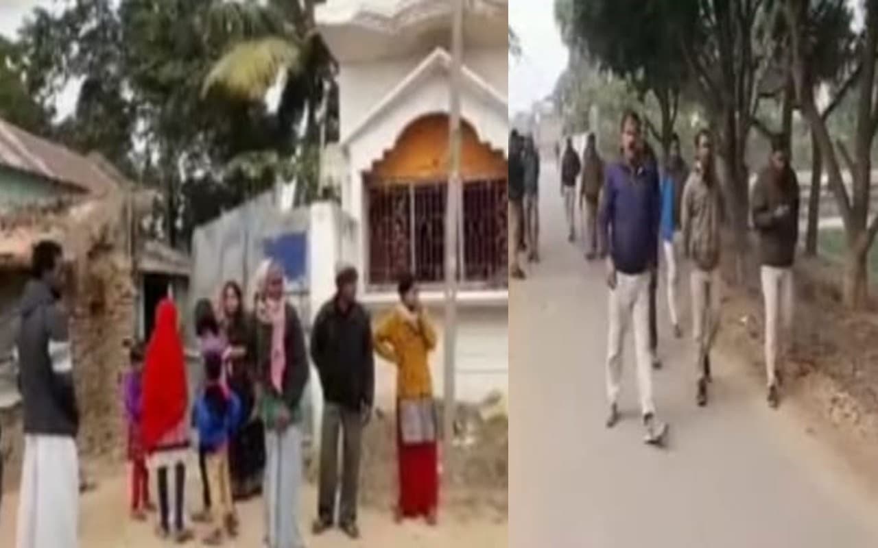 West Bengal: बीरभूम में TMC के दो गुटों के बीच बमबारी, पानी पाइपलाइन बिछाने को लेकर हुआ विवाद West Bengal: बीरभूम में TMC के दो गुटों के बीच बमबारी, पानी पाइपलाइन बिछाने को लेकर हुआ विवाद