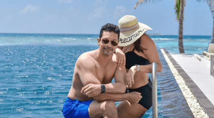 ये किस लड़की के साथ स्विमिंग पूल में हैं अंगद बेदी? नेहा धूपिया ने तसवीर पोस्ट कर फैंस से पूछा ये सवाल