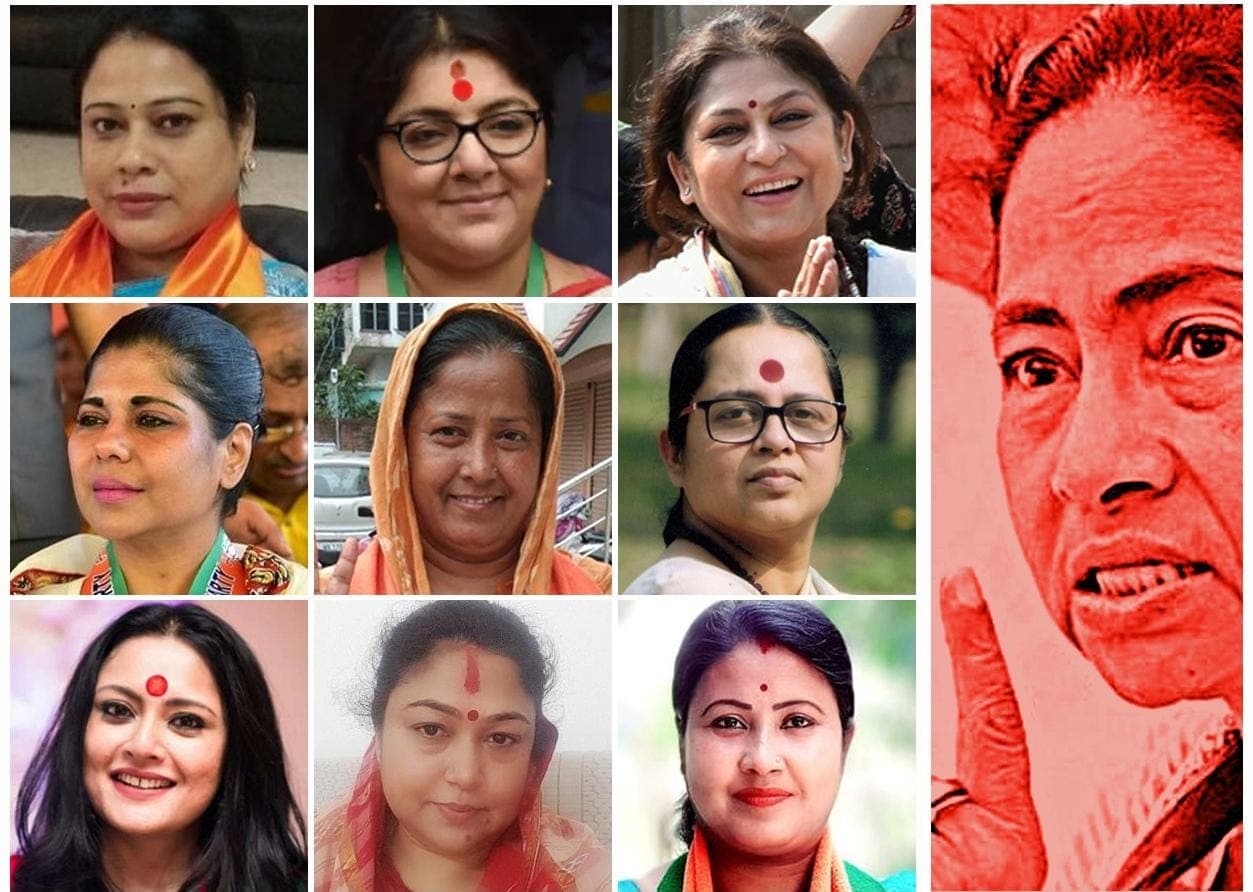Bengal Chunav 2021 : ममता बनर्जी के मुकाबले BJP किस बेटी को बनाएगी सीएम कैंडिडेट? बंगाल में पोस्टर वार पर तृणमूल कांग्रेस का सवाल