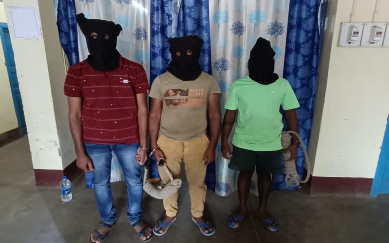 झारखंड : जामताड़ा के 3 गांव से 3 साइबर आरोपी गिरफ्तार, मोबाइल, सिम और बाइक बरामद
