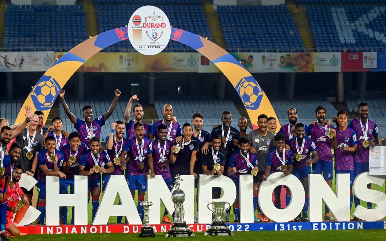 Durand Cup 2022: फाइनल में सुनील छेत्री की बेंगलुरू एफसी ने मुंबई सिटी को हराकर जीता पहला डुरंड कप खिताब