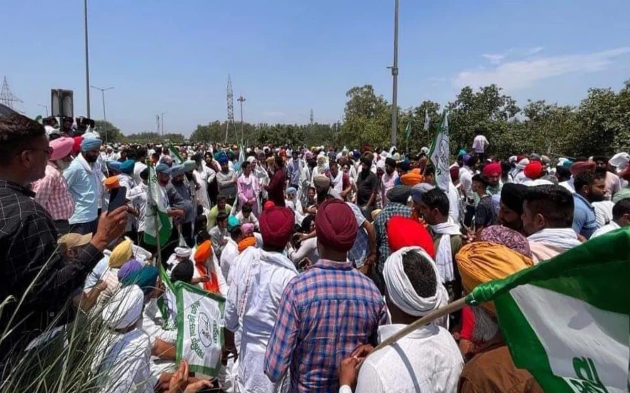 MSP for Sunflower: कुरुक्षेत्र में किसानों ने NH-44 को फिर किया जाम, बजरंग पूनिया ने दिया समर्थन