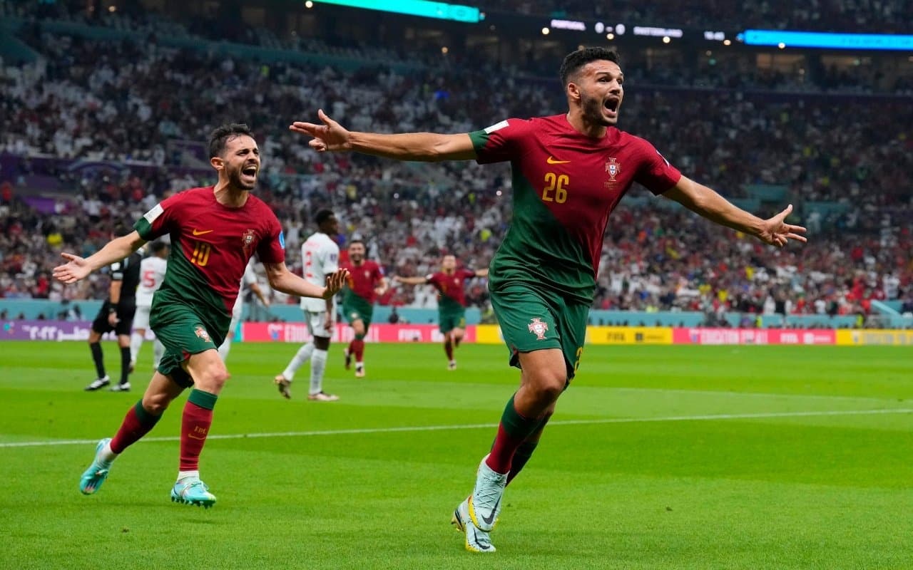 FIFA WC 2022: रामोस की हैट्रिक से पुर्तगाल 16 साल बाद क्वार्टर फाइनल में, स्विट्जरलैंड को 6-1 से हराया
