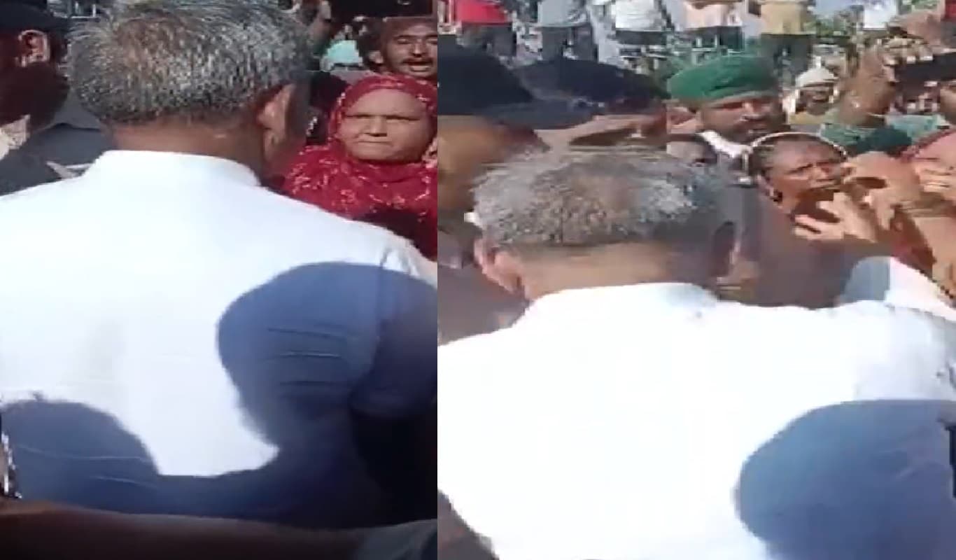 VIDEO: बाढ़ पीड़ित महिला ने जेजेपी विधायक को जड़ा थप्पड़, प्रभावित क्षेत्र का करने गये थे दौरा