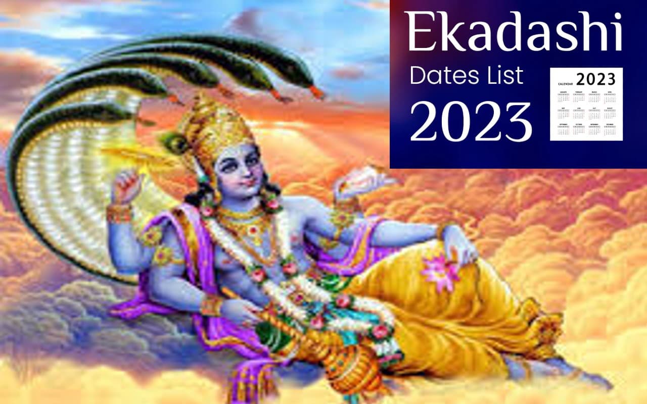 Ekadashi 2023 List: साल 2023 में पड़ने वाली है 26 एकादशी, यहां देखें पूरी लिस्ट Ekadashi 2023 List: साल 2023 में पड़ने वाली है 26 एकादशी, यहां देखें पूरी लिस्ट