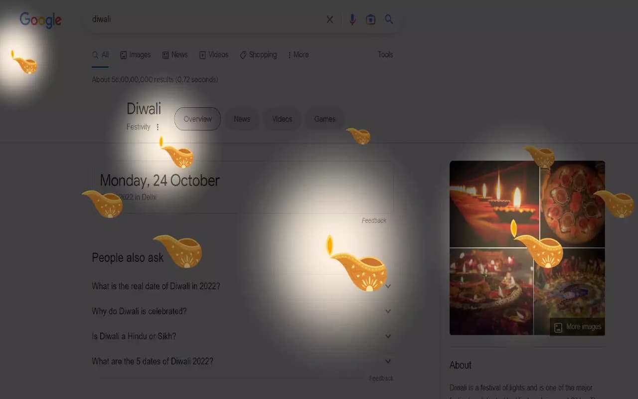 Google का दिवाली सरप्राइज देखा आपने? अपने लैपटॉप और फोन की स्क्रीन ऐसे करें जगमग
