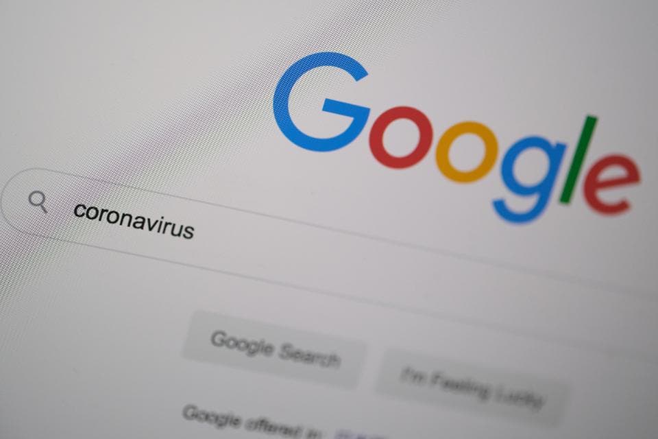 Google Search: गूगल पर कोरोना वायरस के बारे में खोज में आयी कमी