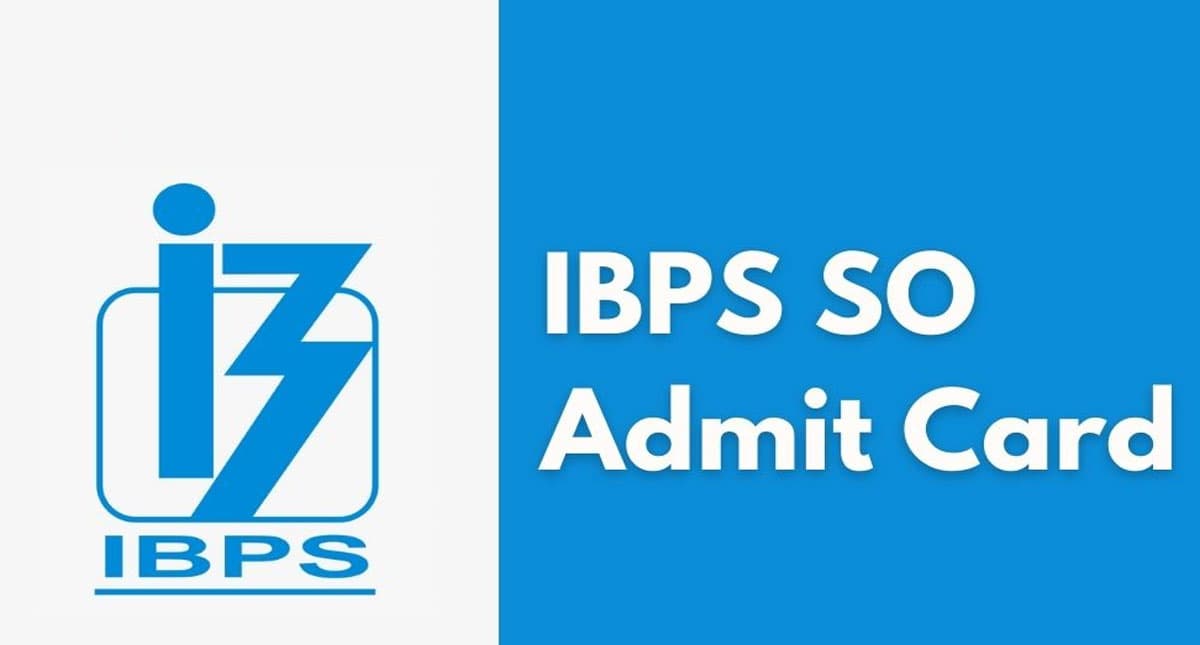 IBPS SO Mains Admit Card 2022: स्पेशलिस्ट ऑफिसर मेन्स का एडमिट कार्ड आउट, यहां करें डाउनलोड IBPS SO Mains Admit Card 2022: स्पेशलिस्ट ऑफिसर मेन्स का एडमिट कार्ड आउट, यहां करें डाउनलोड