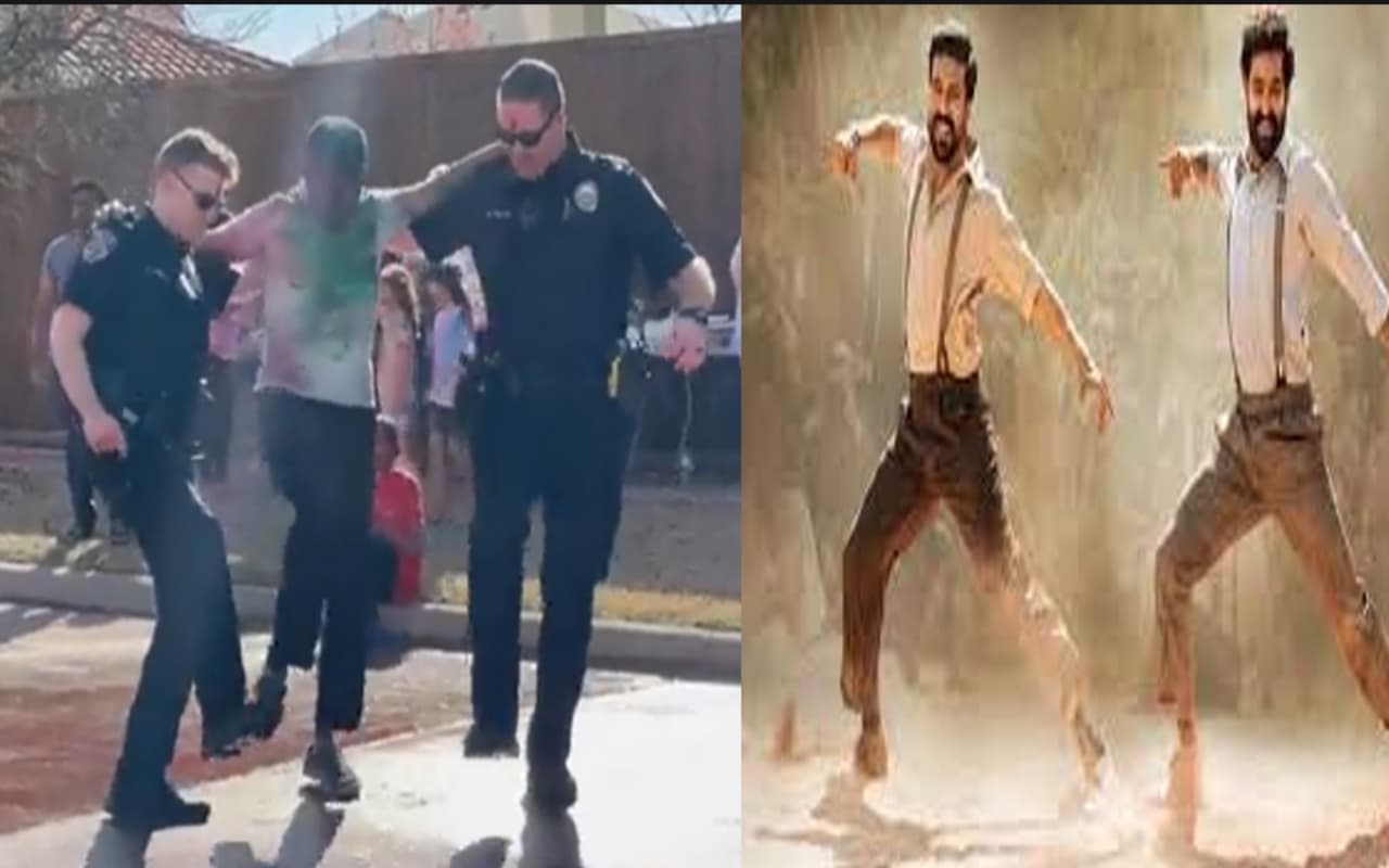 Viral Video: यूएस पुलिस का RRR के ‘नाटू-नाटू’ गाने पर पर डांस का वीडियो वायरल, देखें
