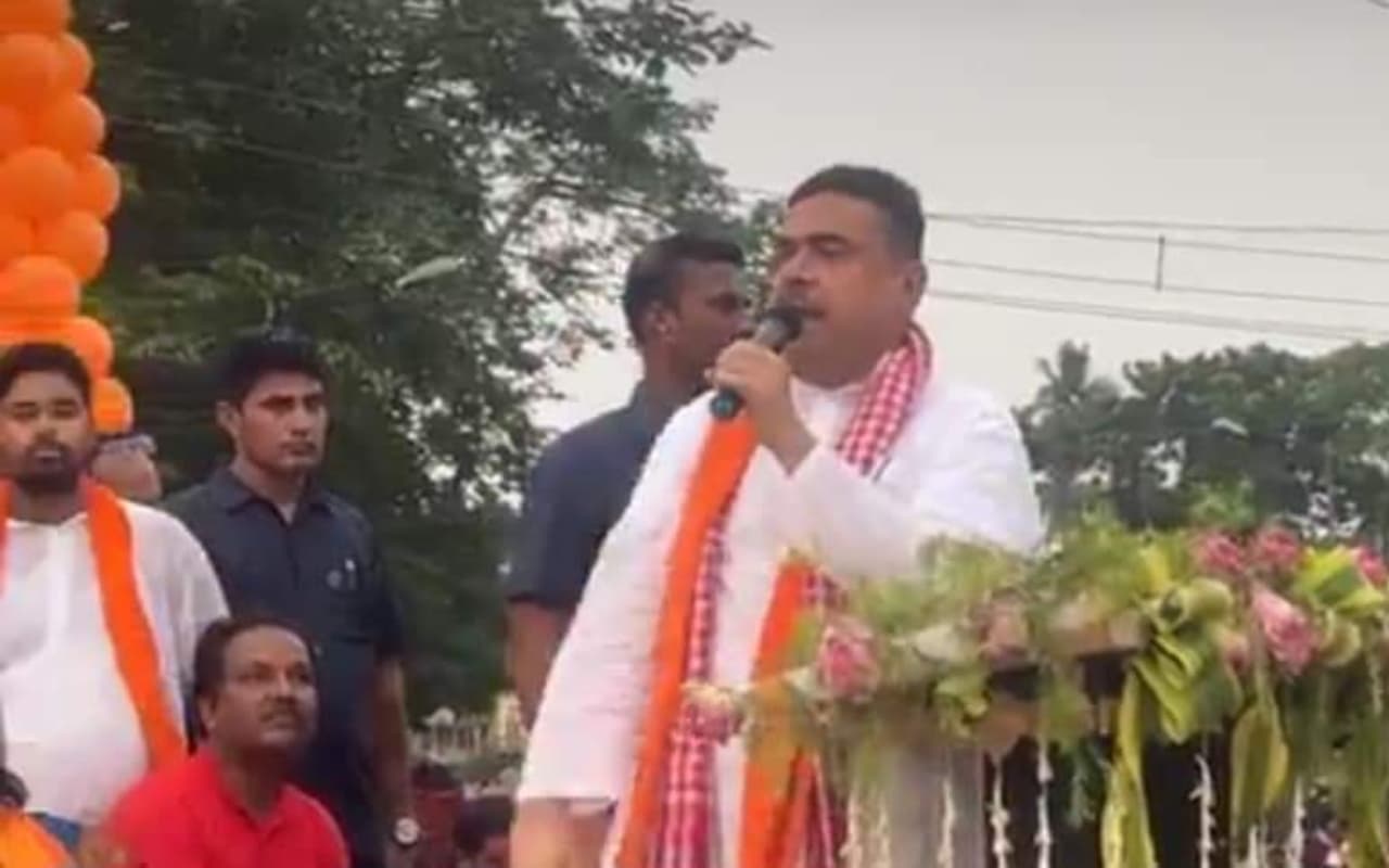 ‘तानाशाही और भ्रष्टाचारी सरकार को जड़ से उखाड़ फेंकना है’, शुभेंदु अधिकारी ने बर्दवान में कहा
