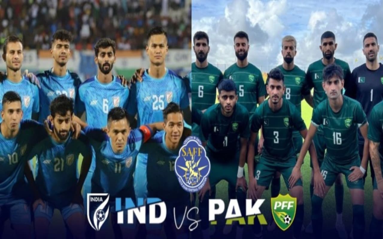 IND vs PAK: 5 साल बाद फुटबॉल के मैदान पर भारत-पाकिस्तान की टक्कर, जानें कब और कहां देखें लाइव