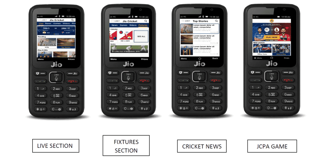 Jio Phone पर मिलेगा क्रिकेट से जुड़ा हर LIVE Update, साथ में इनाम जीतने का भी मौका