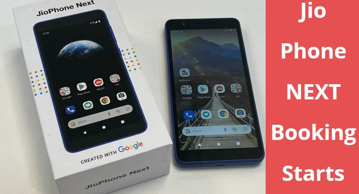 Jiophone Next की बुकिंग शुरू, फोन की EMI के साथ डेटा – काॅलिंग फ्री