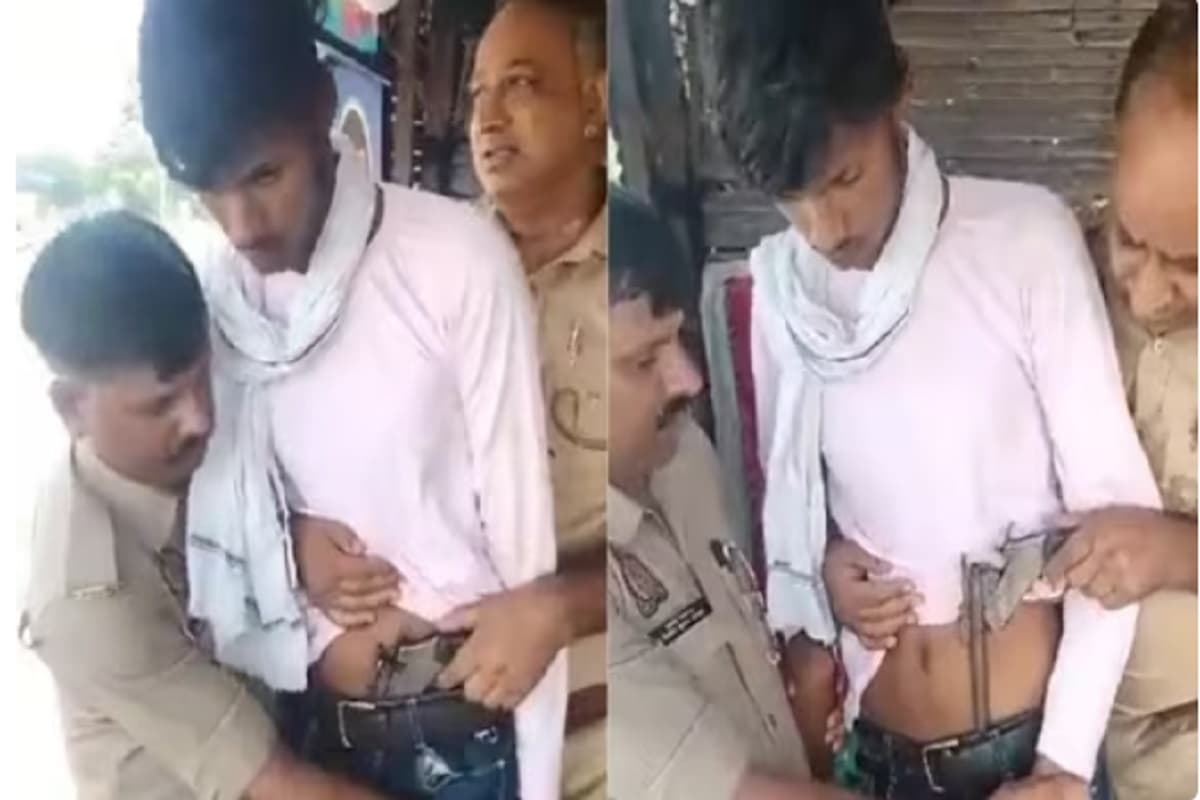 कानपुर में पुलिस ने वीडियो बनाकर युवक को तमंचे के साथ किया गिरफ्तार, अखिलेश ने ट्वीट कर साधा निशाना