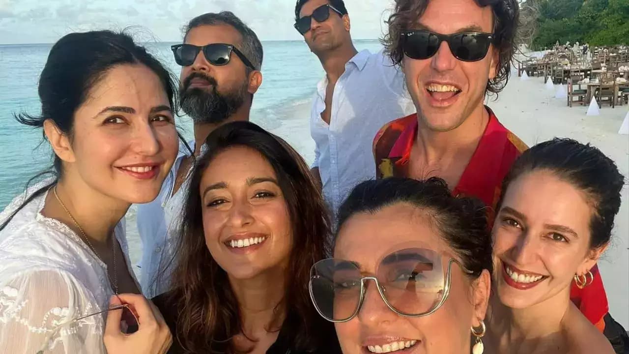 Katrina Kaif Birthday Party Pics: कैटरीना कैफ ने समन्दर किनारे किया जमकर मस्ती, देखें ये वायरल तसवीरें