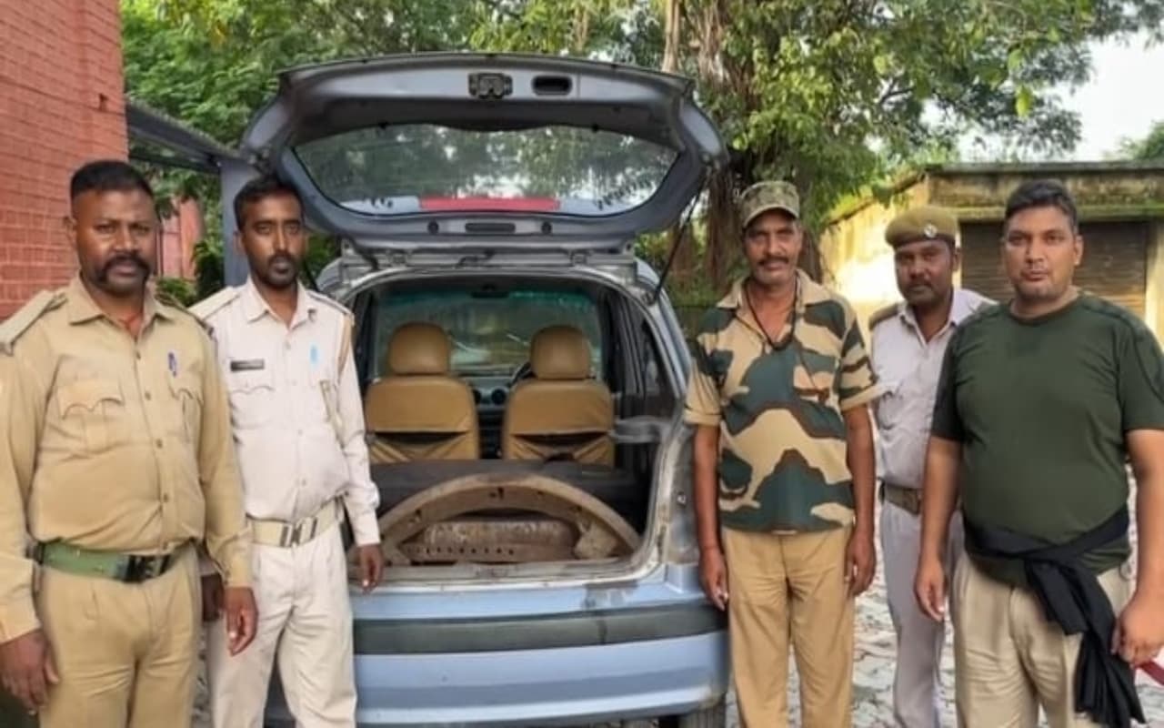 गिरिडीह में लोहे चोर का गिरोह सक्रिय, सुरक्षा गार्डों ने लोहा की एंगल लदी वाहन को किया जब्त, धंधेबाज फरार