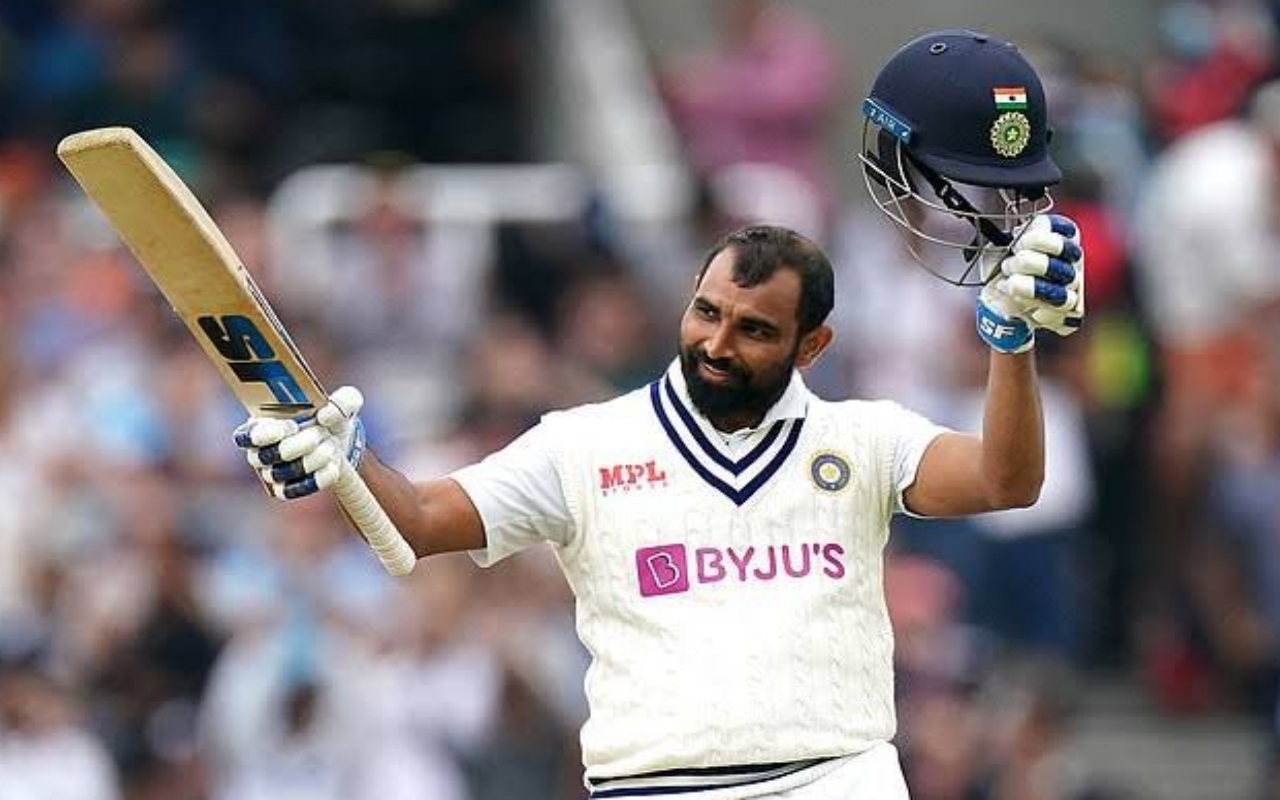 IND vs AUS: मोहम्मद शमी ने कंगारू गेंदबाजों की जमकर की धुनाई, टेस्ट में छक्के जड़ने में Virat Kohli को पछाड़ा