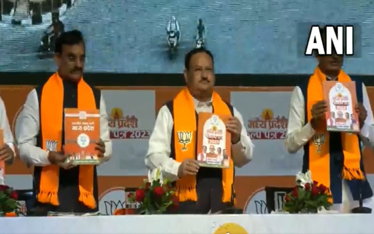 450 रुपये में गैस सिलेंडर! पक्का मकान का वादा, जानें मध्य प्रदेश चुनाव में बीजेपी के घोषणापत्र की खास बातें