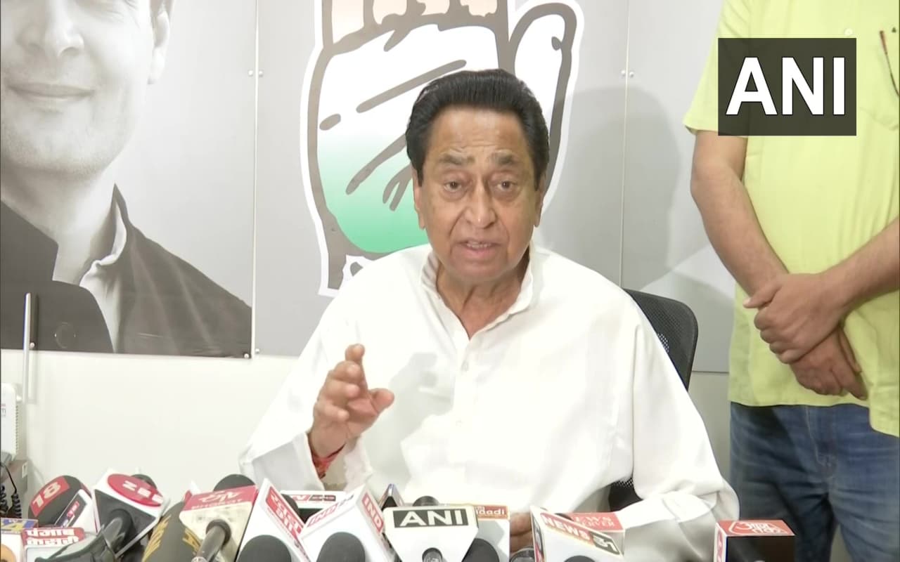 रामनवमी पर हिंसा की घटनाओं पर कमल नाथ ने उठाये सरकार पर सवाल, कहा- क्या बीजेपी का ट्रेडमार्क है भगवा ?