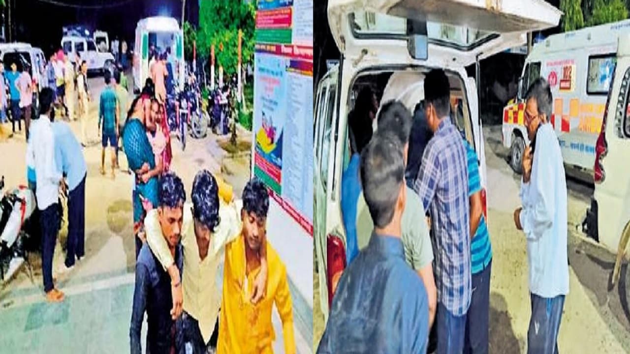 बिहार: मुजफ्फरपुर में शादी समारोह में दर्जनों लोगों को डीजे रथ ने कुचला, दो की मौत, 4 लोगों की हालत नाजुक बिहार: मुजफ्फरपुर में शादी समारोह में दर्जनों लोगों को डीजे रथ ने कुचला, दो की मौत, 4 लोगों की हालत नाजुक