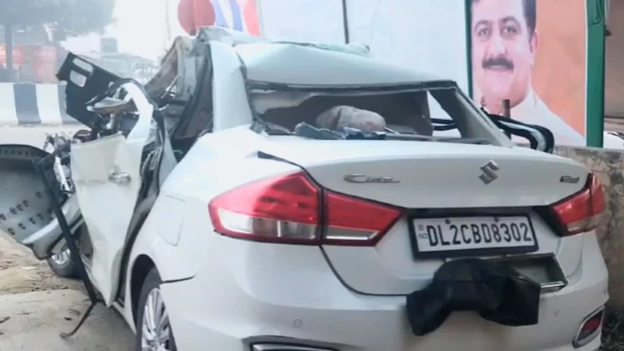 Muzaffarnagar Road Accident: मुजफ्फरनगर में भीषण सड़क हादसा, ट्रक में घुसी कार, दिल्ली निवासी छह युवकों की मौत