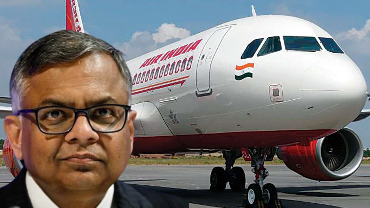 टाटा संस के प्रमुख एन चंद्रशेखरन एयर इंडिया के चेयरमैन नियुक्त