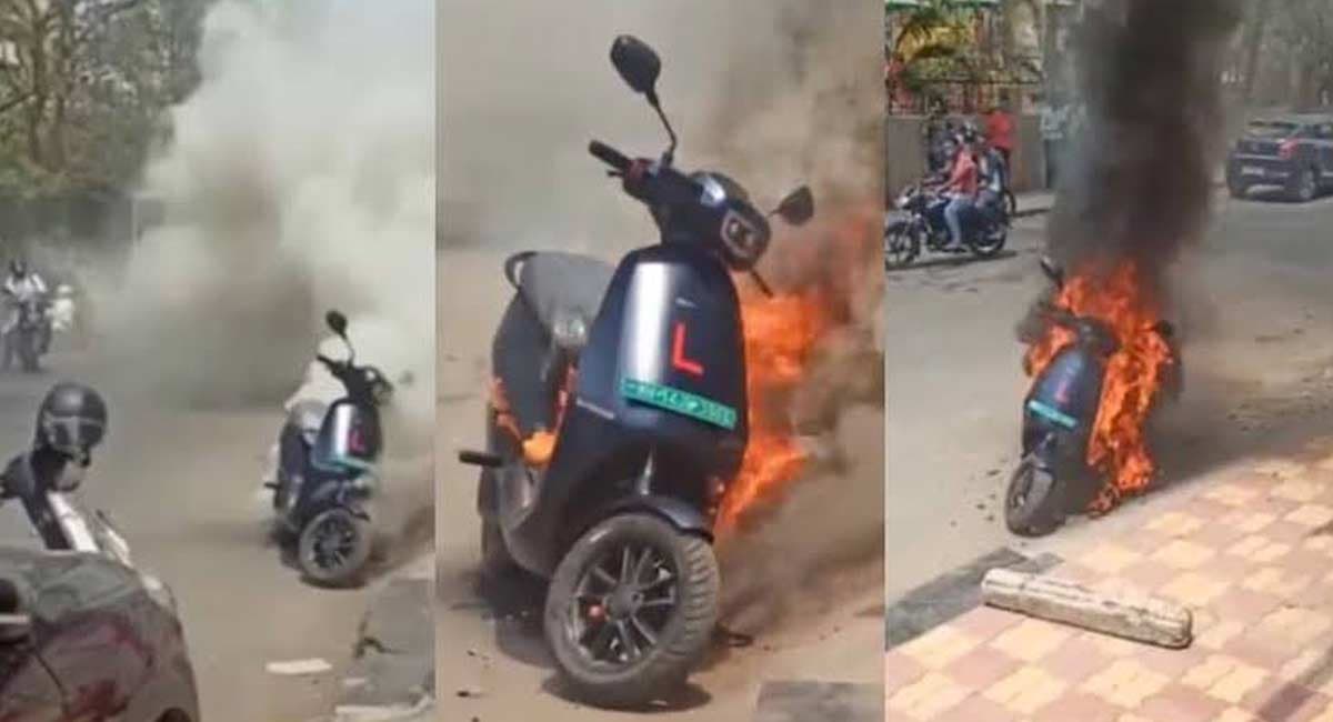 Ola S1 Pro इलेक्ट्रिक स्कूटर में लगी आग, Video Viral हुआ तो कंपनी ने कही यह बात