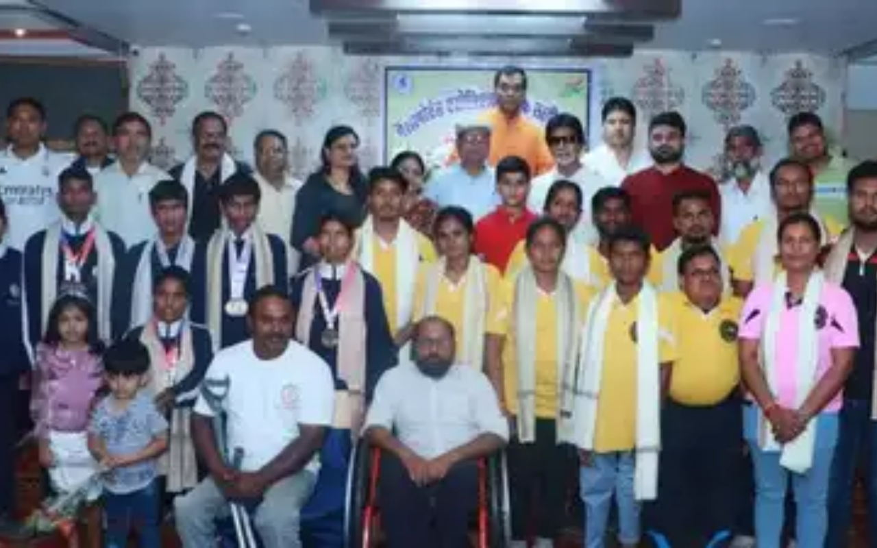 नेशनल कंपटीशन में छत्तीसगढ़ के पैरा एथलीटों का जलवा, सम्मानित हुए मेडल विनर्स