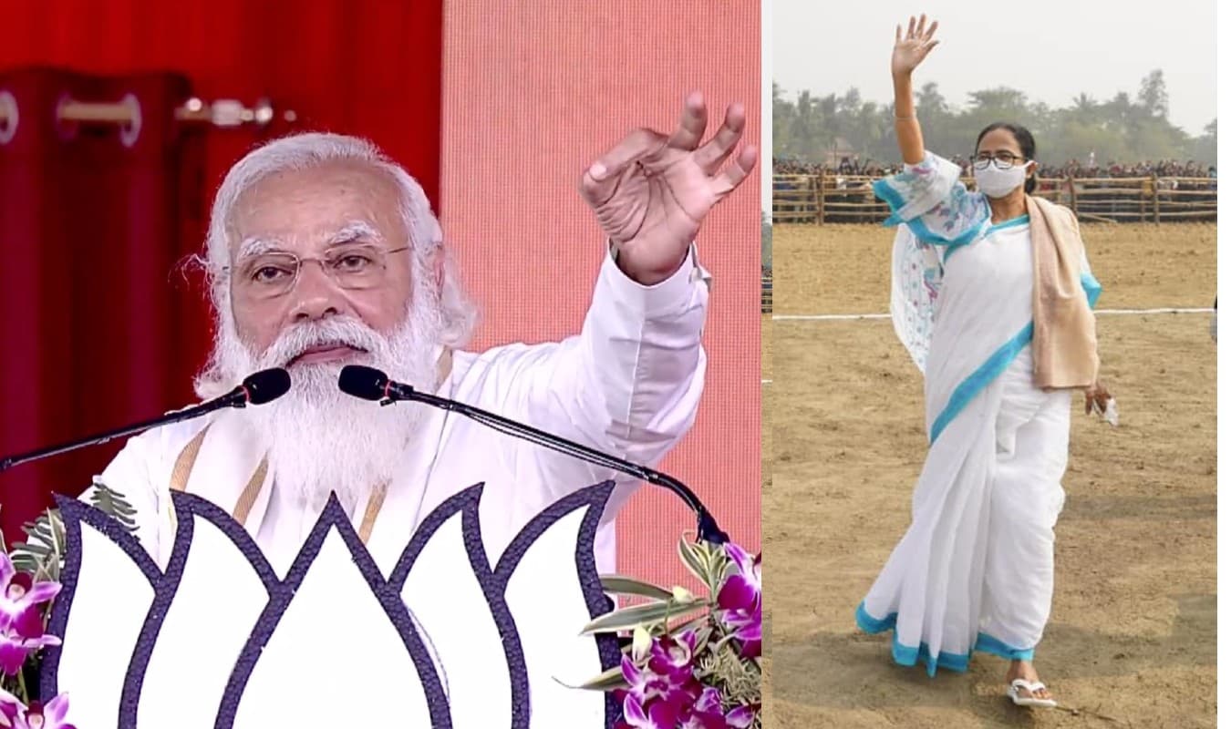 PM मोदी की रैली के बाद ममता की पार्टी TMC नेताओं ने उस जगह को गंगाजल से किया पवित्र