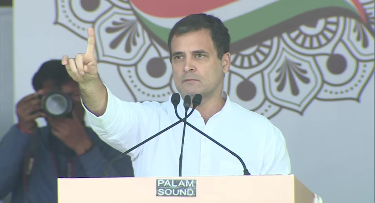 2014 से हिंदुत्ववादियों का राज, महंगाई हटाओ रैली में बरसे राहुल,कहा- इन्हें निकाल हिंदुओं को सत्ता में लाना है