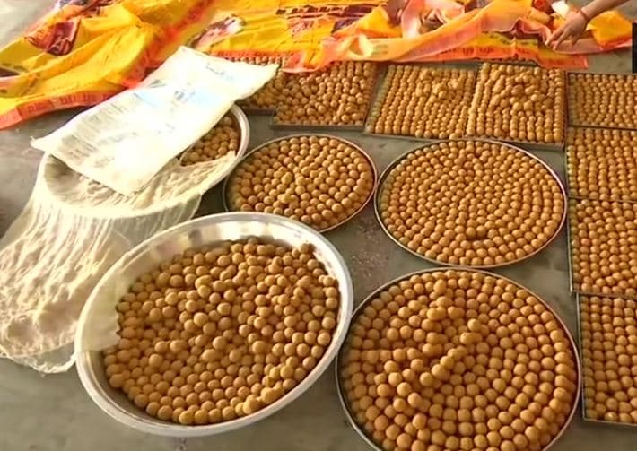 राम मंदिर भूमि-पूजन की तैयारियां तेज 111 थाल में सजेंगे 1 लाख 11 हजार लड्डू