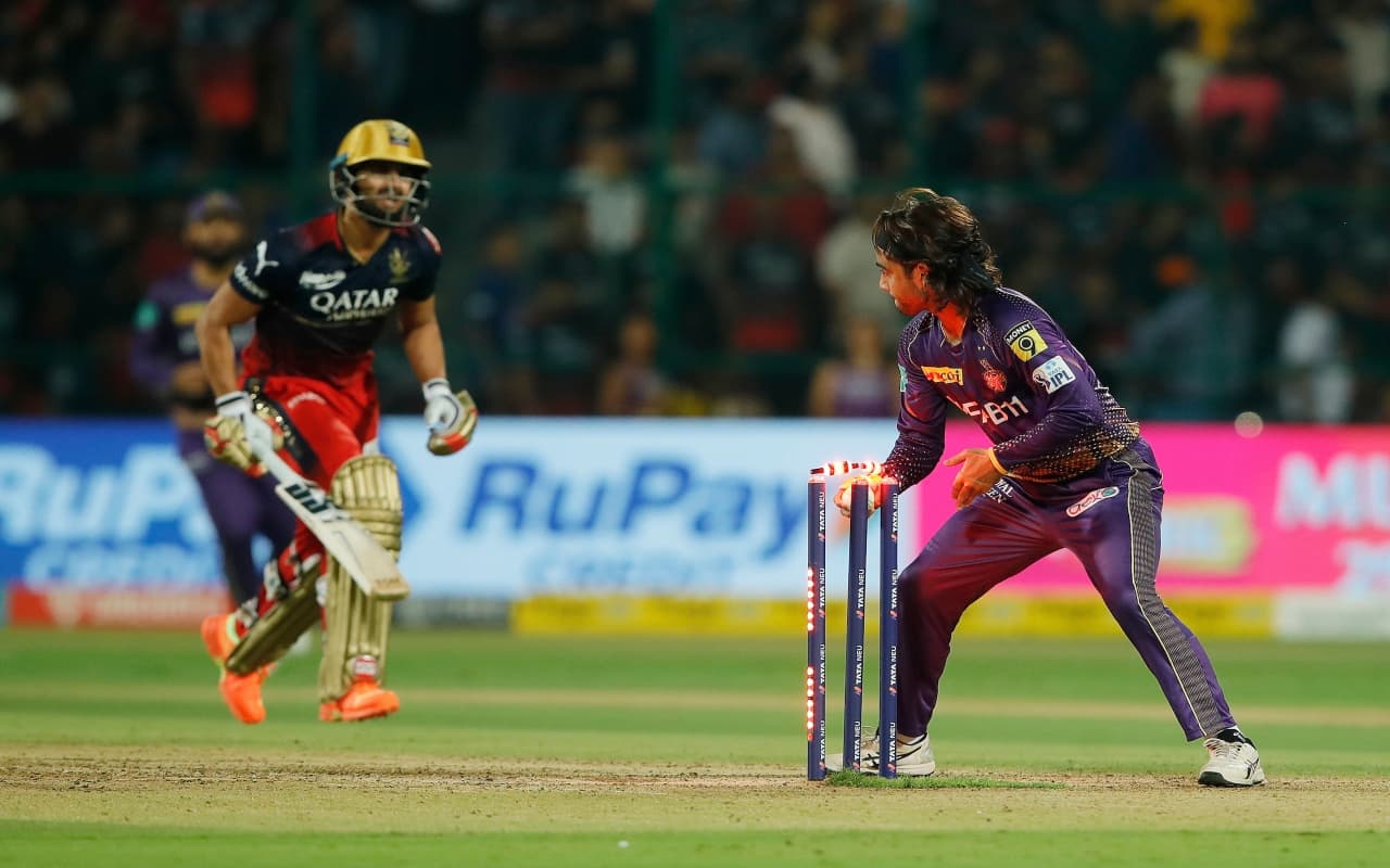 RCB vs KKR Highlights: केकेआर ने जीता मैच, आरसीबी को उसी के घर में 21 रनों से दी मात