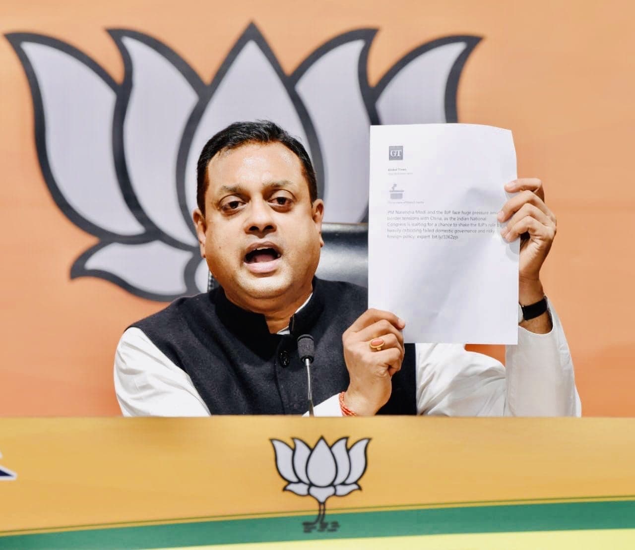 ग्लोबल टाइम्स ने किया कांग्रेस का जिक्र तो भड़की बीजेपी, कहा- ‘मोदी सरकार गिराने की साजिश’