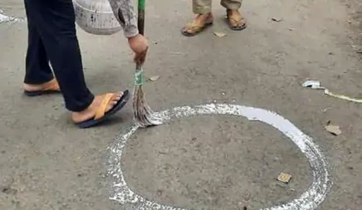 सोशल डिस्टेंस का पालन नहीं हुआ तो होगी कार्रवाई