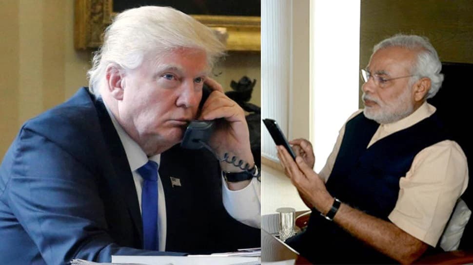 प्रधानमंत्री नरेंद्र मोदी और अमेरिकी राष्ट्रपति डोनाल्ड ट्रंप ने फोन पर की बात, भारत – चीन सीमा विवाद सहित कई मुद्दों पर हुई चर्चा