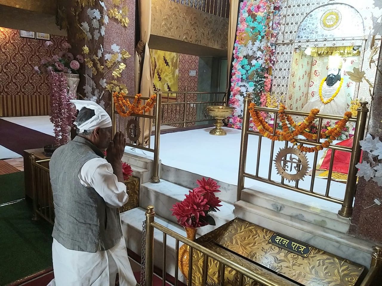 पूर्व सांसद सुनील जाखड़ ने संत रविदास मंदिर में किया पूजन, अमर्यादित बयान को लेकर दलित समाज से मांगी माफी