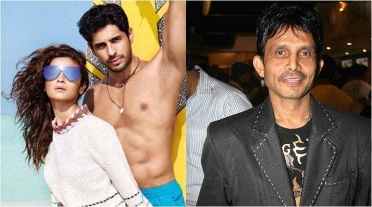 आलिया भट्ट के एक्स ब्वॉयफ्रेंड सिद्धार्थ मल्होत्रा पर KRK का वार, कहा- एक्ट्रेस के लिए मुझसे लड़ा था अब..