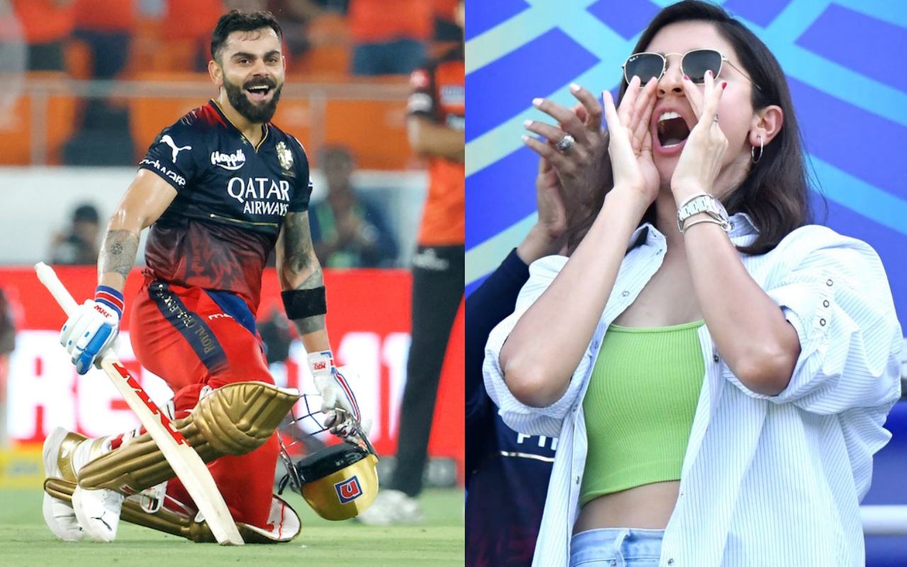 IPL 2023: विराट कोहली की सेंचुरी पर पत्नी अनुष्का शर्मा ने इस अंदाज में जाहिर की खुशी, वायरल हुई तस्वीर
