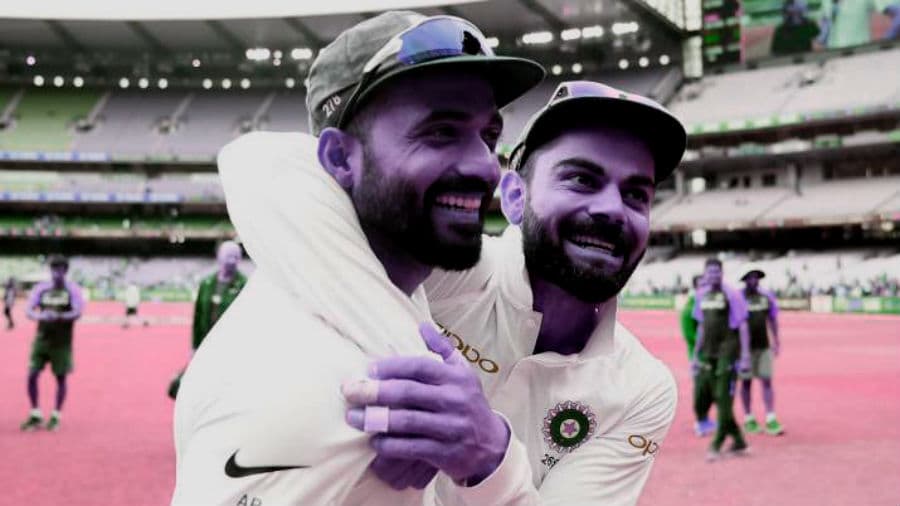 विराट कोहली ने की रहाणे की तारीफ, ट्वीट किया-top knock from Jinks
