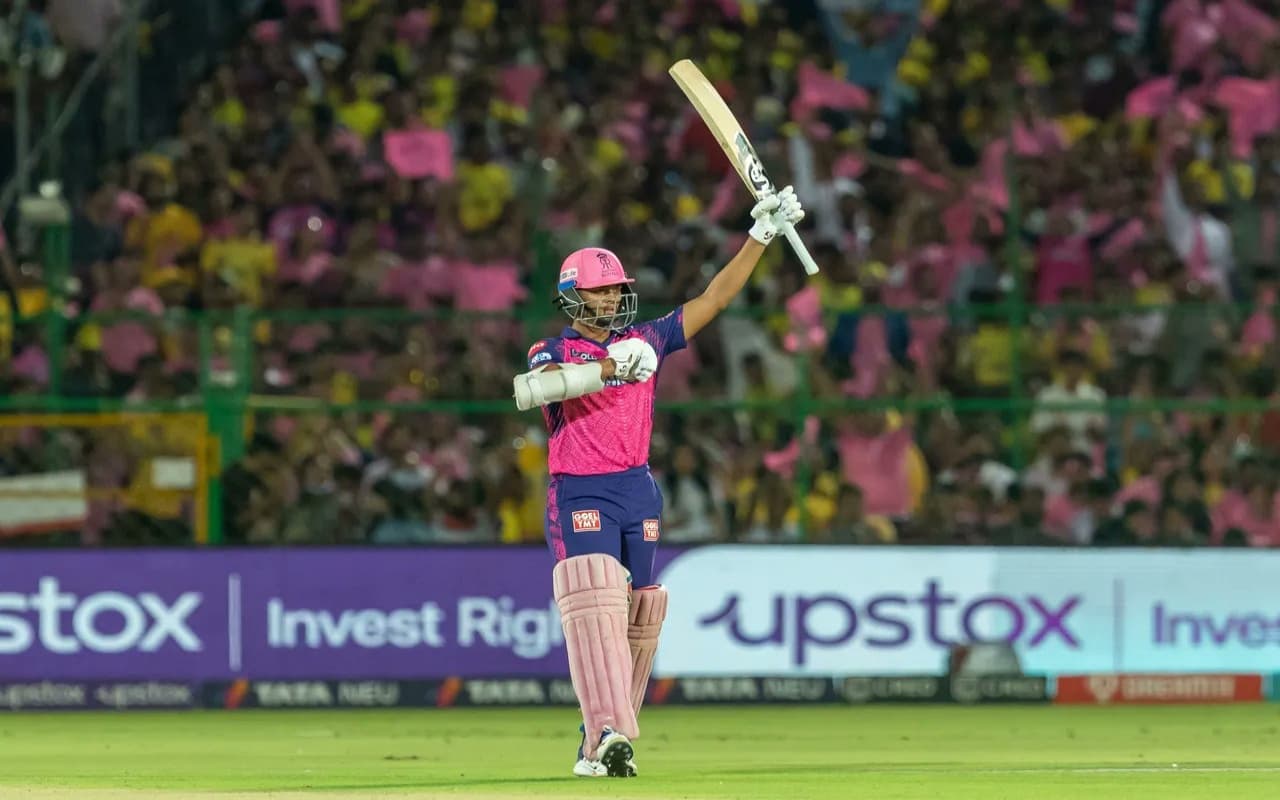 RR vs CSK: यशस्वी जायसवाल ने जयपुर में की चौकों-छक्कों की बरसात, चेन्नई के गेंदबाजों के छुड़ाये पसीने