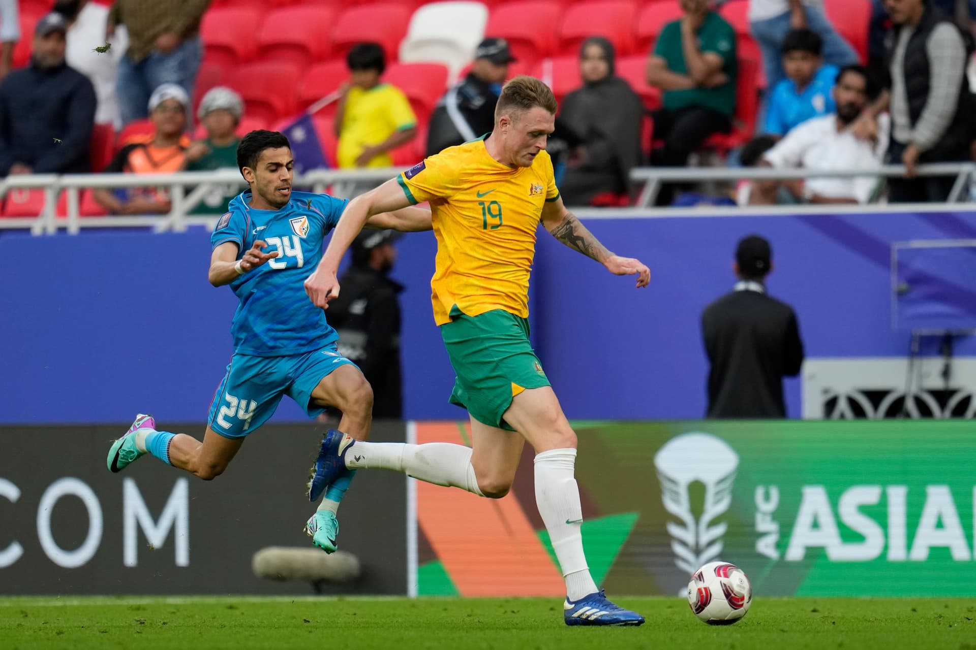 AFC Asian Cup Football: ऑस्ट्रेलिया ने भारत को 2-0 से हराया, मैच के अंत में पलट गया पासा
