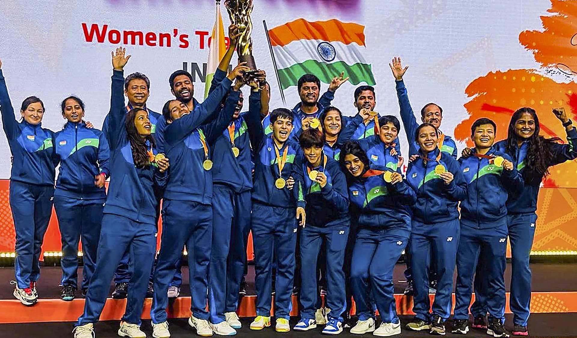 बैडमिंटन एशिया टीम चैंपियनशिप में भारत की महिला टीम ने जीता गोल्ड मेडल, रचा इतिहास