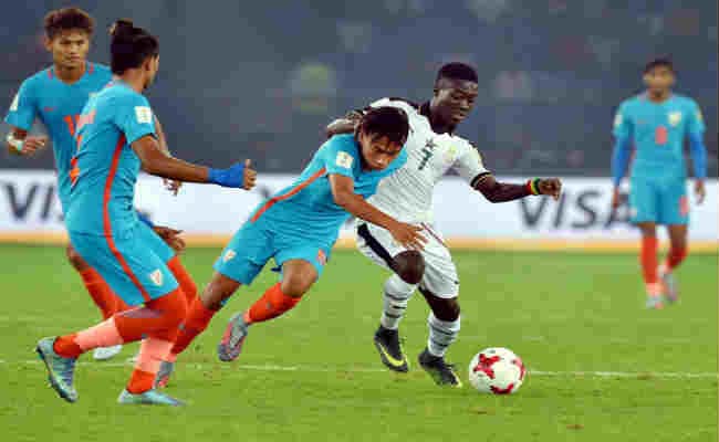 फीफा अंडर-17 विश्व कप : भारत को 4-0 से हराकर घाना अंतिम सोलह में