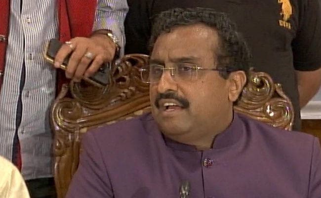 35 ए पर बोले राम माधव – मोदी सरकार जम्मू कश्मीर के हित में आवश्यक कदम उठायेगी