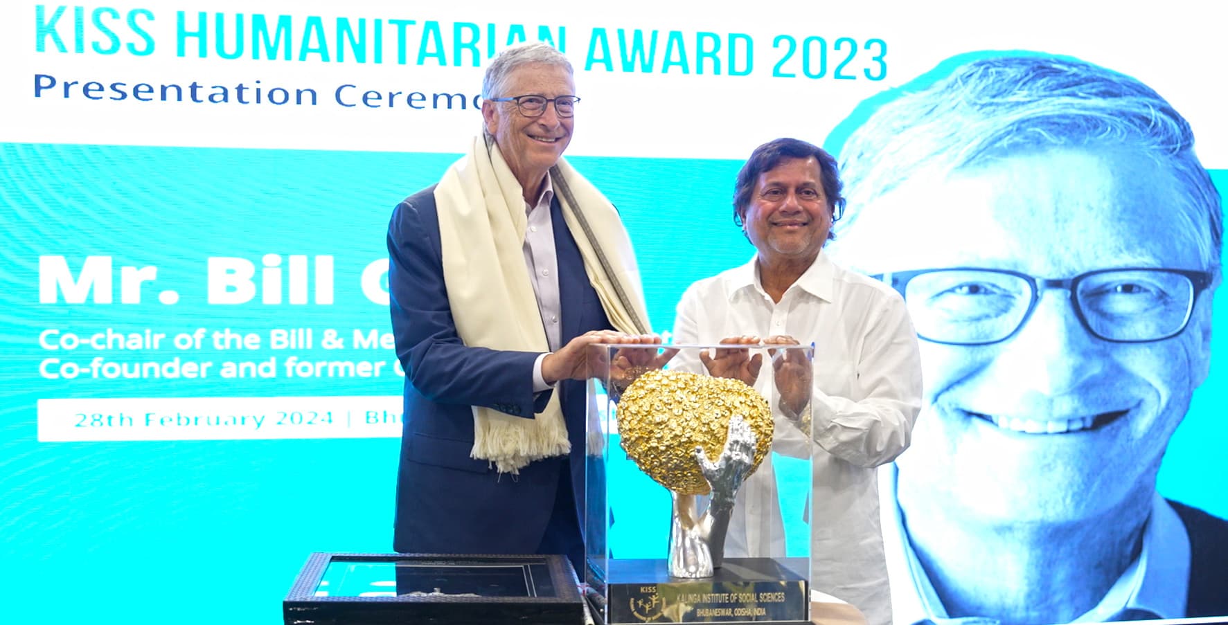 Bill Gates: बिल गेट्स को मिला KISS ह्यूमैनटेरियन अवॉर्ड 2023