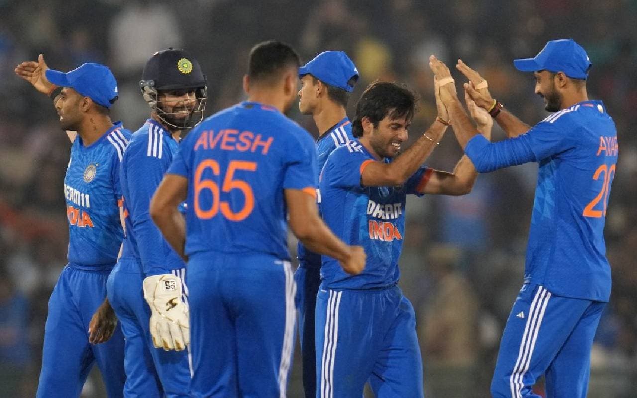 टीम इंडिया ने ऑस्ट्रेलिया के खिलाफ टी20 सीरीज पर किया कब्जा, चौथे मैच में 20 रनों से रौंदा, Photos