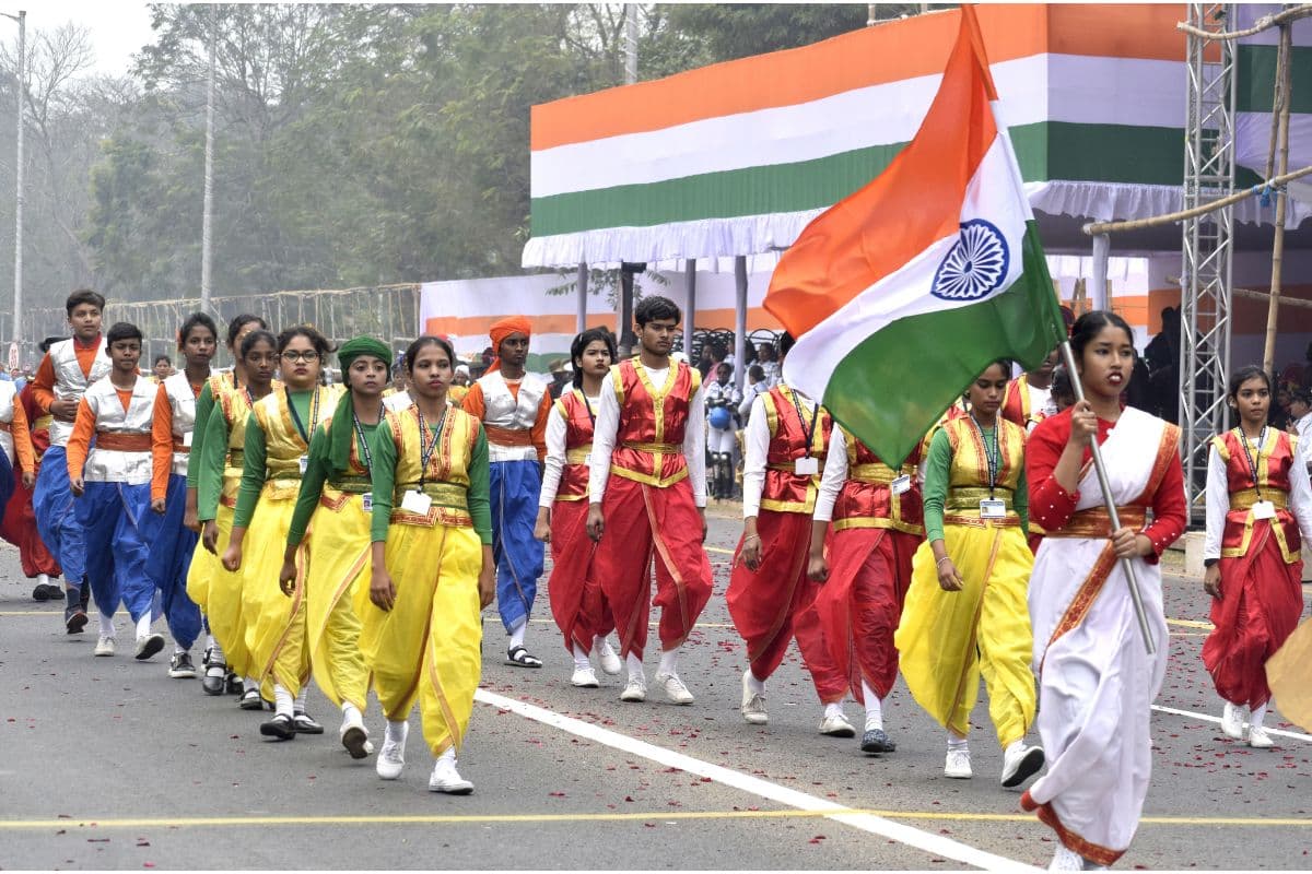 गणतंत्र दिवस की तैयारी : देश की विविधतापूर्ण संस्कृति की दिखी झलक